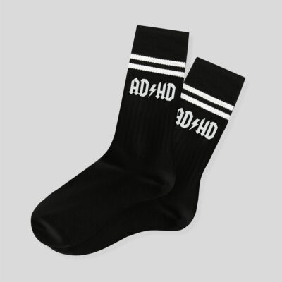 Ponožky ADHD černé